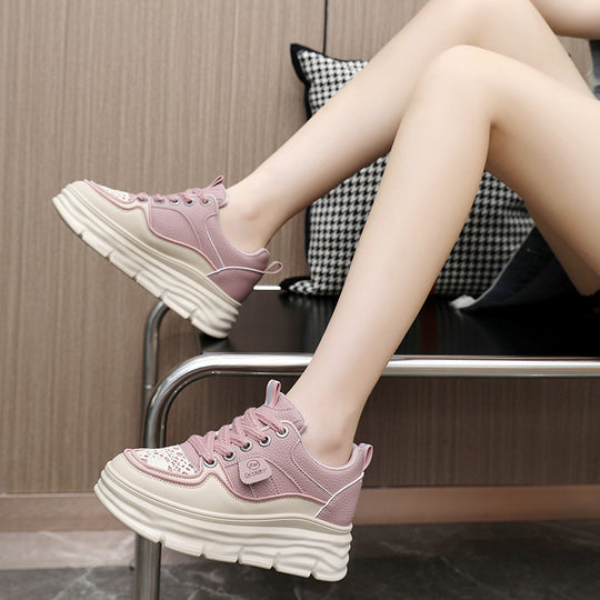 Damen Chunky Sneaker mit dämpfendem Sohlenprofil und modischem Design R&B