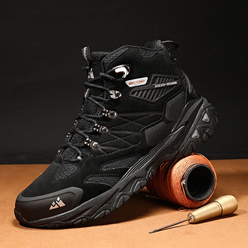 Damen wasserdichte Wanderschuhe mit rutschfester Sohle und atmungsaktivem Obermaterial