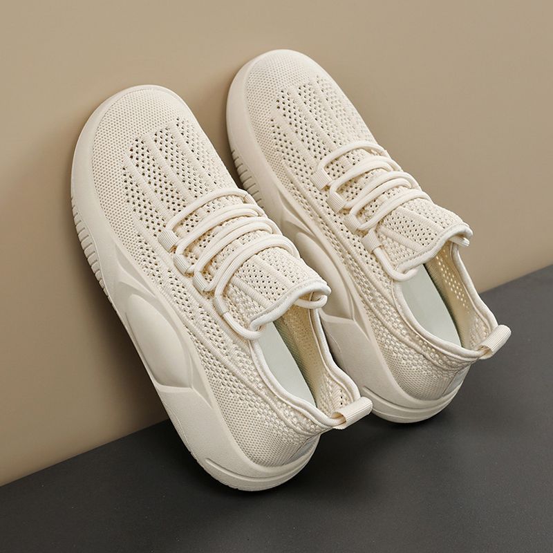Damen Sportliche Sneakers mit atmungsaktiver Mesh-Oberfläche und dämpfendem Sohlenprofil R&B