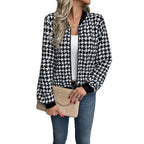 Damen Urbaner Karomuster Bomberjacke R&B