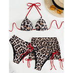 Damen Triangel-Bikini-Set mit Wickelrock R&B