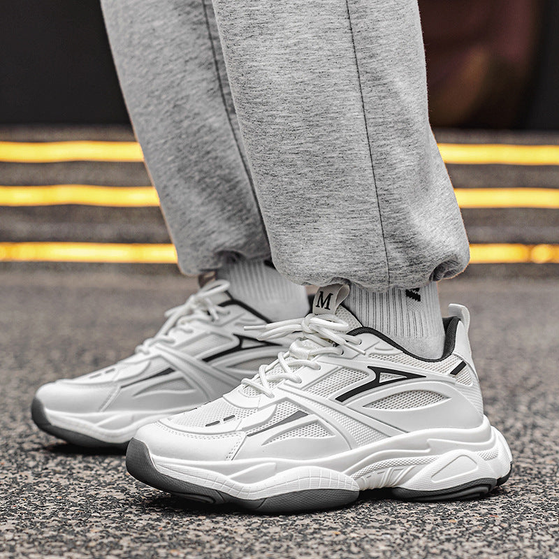 Damen Sportliche Sneakers mit atmungsaktiver Mesh-Oberfläche R&B