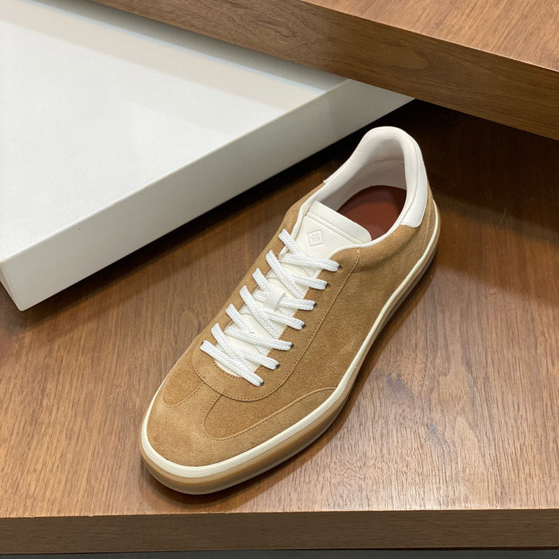 Damen Sneaker aus weichem Wildleder mit raffiniertem Schnürsystem R&B