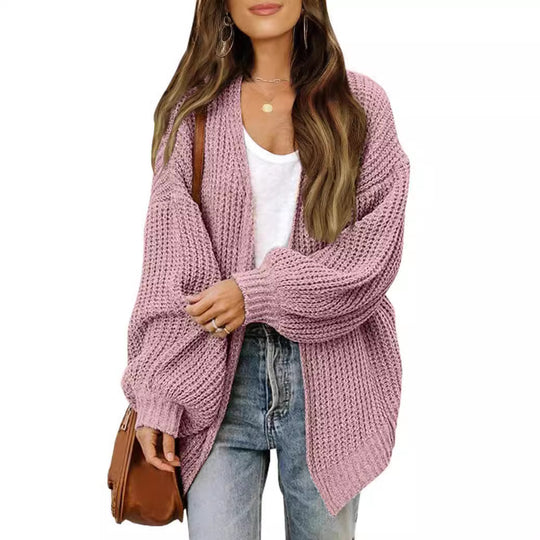 Damen Strickjacke mit lässiger Passform R&B