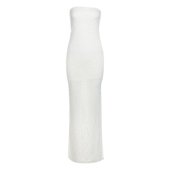 Damen Langarm Cocktailkleid R&B