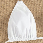 Damen Triangel-Bikini mit eleganten Rüschen R&B