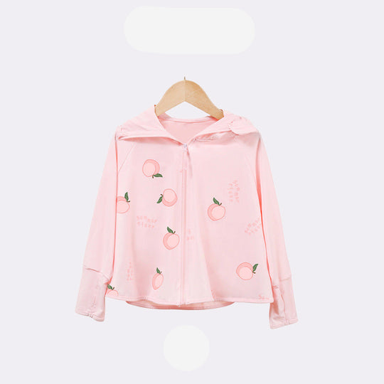 Kinder UV-Schutzjacke mit Kapuze und atmungsaktiven Eigenschaften R&B