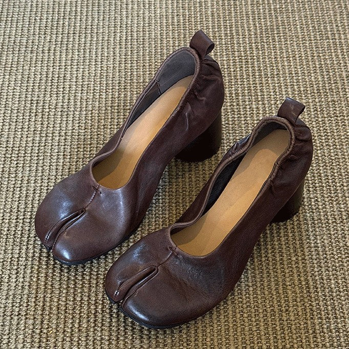 Damen Komfortable Ballerinas mit elastischem Riemendesign und modischen Akzenten R&B