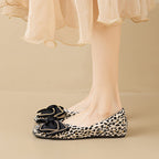Damen Ballerinas mit eleganter Schleifenapplikation und funkelndem Strass
