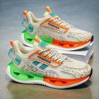 Damen Sportliche Sneakers mit innovativem Dämpfungssystem und modischen Details R&B