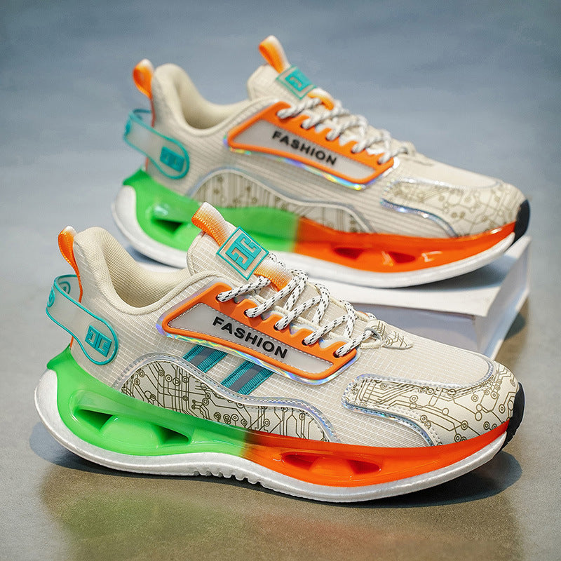 Damen Sportliche Sneakers mit innovativem Dämpfungssystem und modischen Details R&B