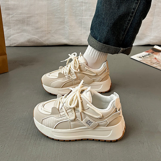 Damen Sportliche Sneakers mit atmungsaktiver Mesh-Oberfläche und dämpfendem Komfort R&B