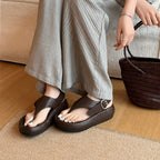 Damen Elegante Sandalen mit verstellbarem Riemen und ergonomischem Fußbett R&B