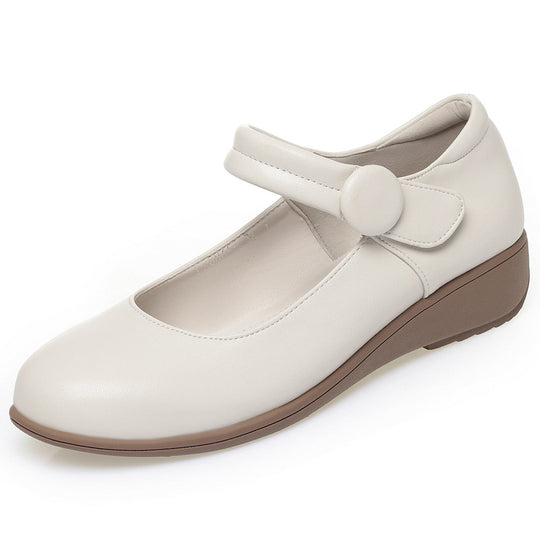 Damen Mary Jane Schuhe mit verstellbarem Riemen und bequemem Blockabsatz R&B