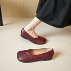 Damen Ballerinas mit einzigartigem Faltendesign