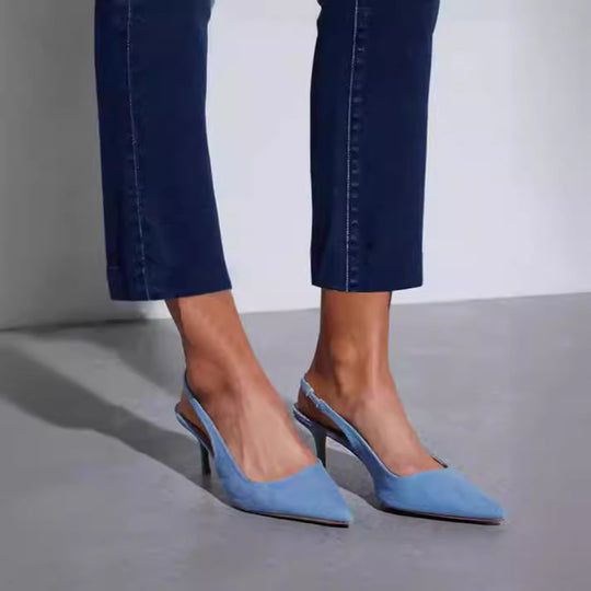 Damen zeitlose Jeans im modernen Schnitt mit cropped Bein R&B