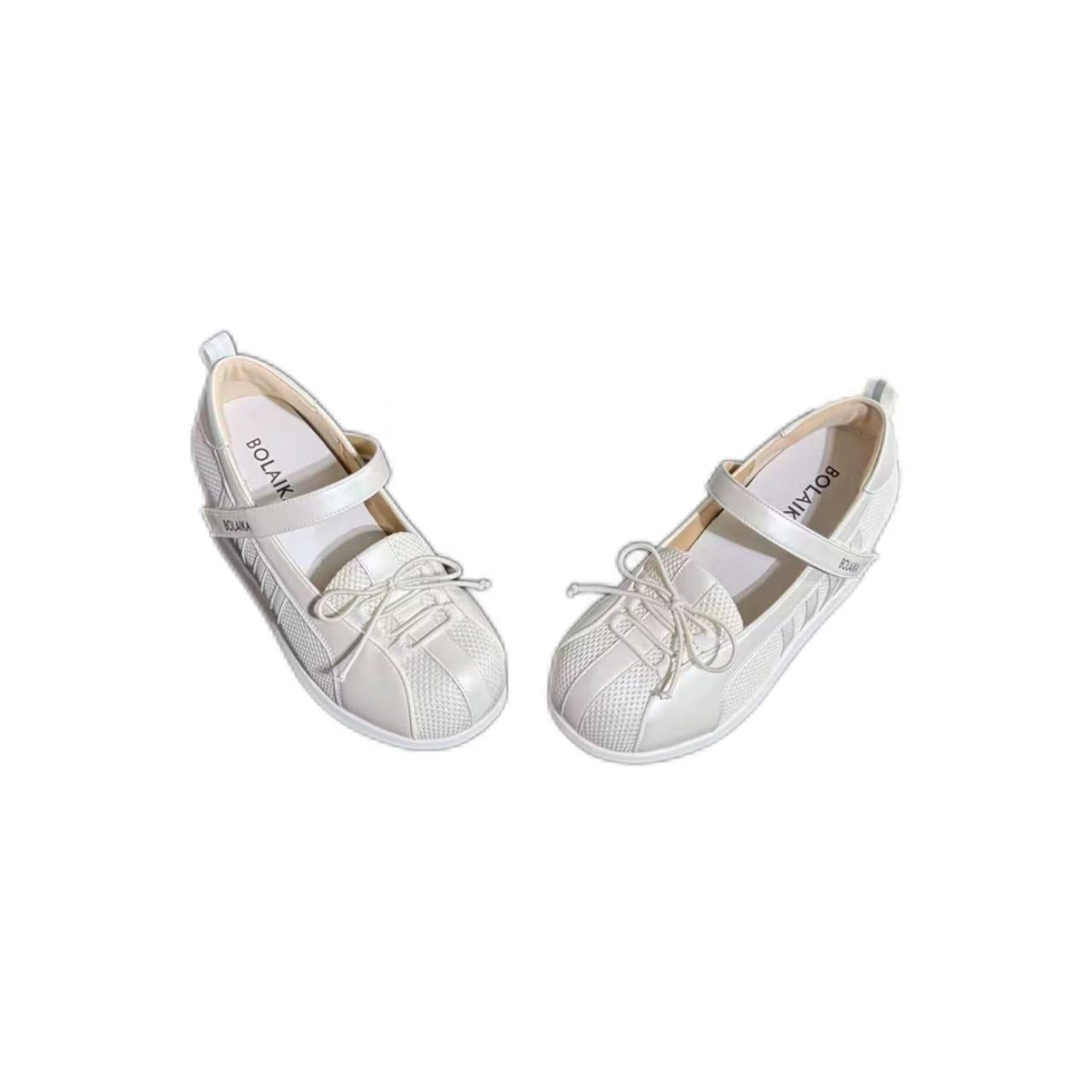 Damen sportliche Sneakers mit verstellbarem Riemen R&B