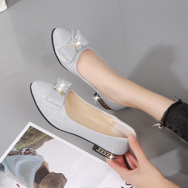 Damen Ballerinas mit dekorativem Schleifen-Design R&B