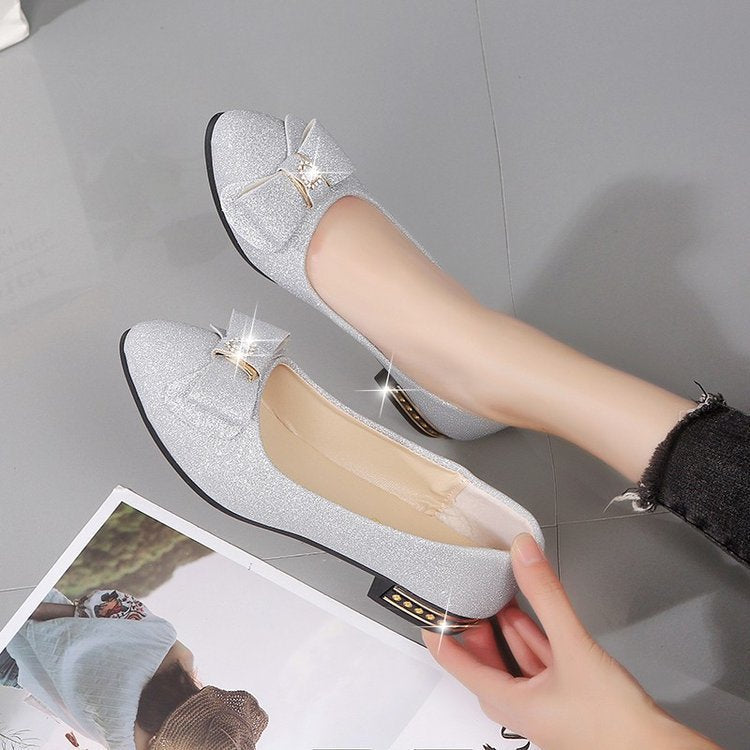 Damen Ballerinas mit dekorativem Schleifen-Design R&B