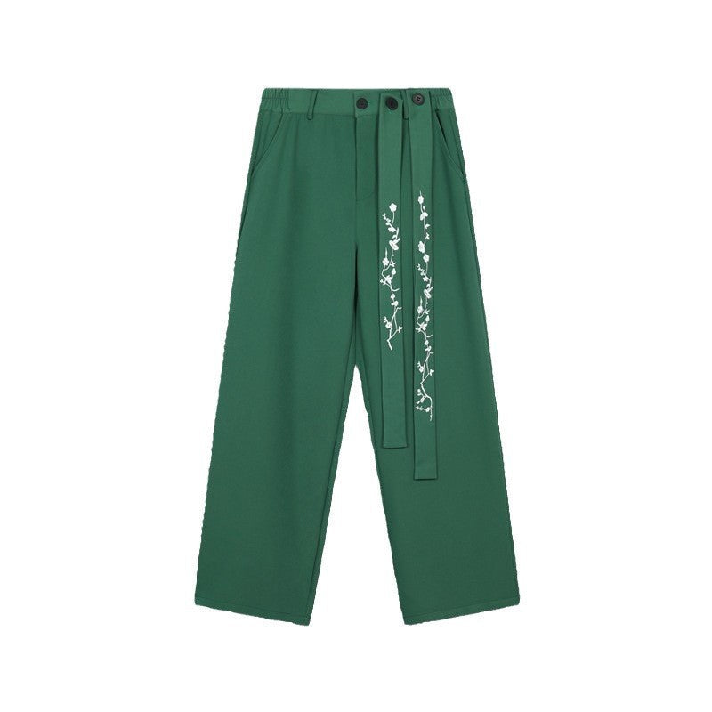 Damen Stylisches Oversized-Hemd mit feiner Stickerei und eleganten Ärmeln R&B