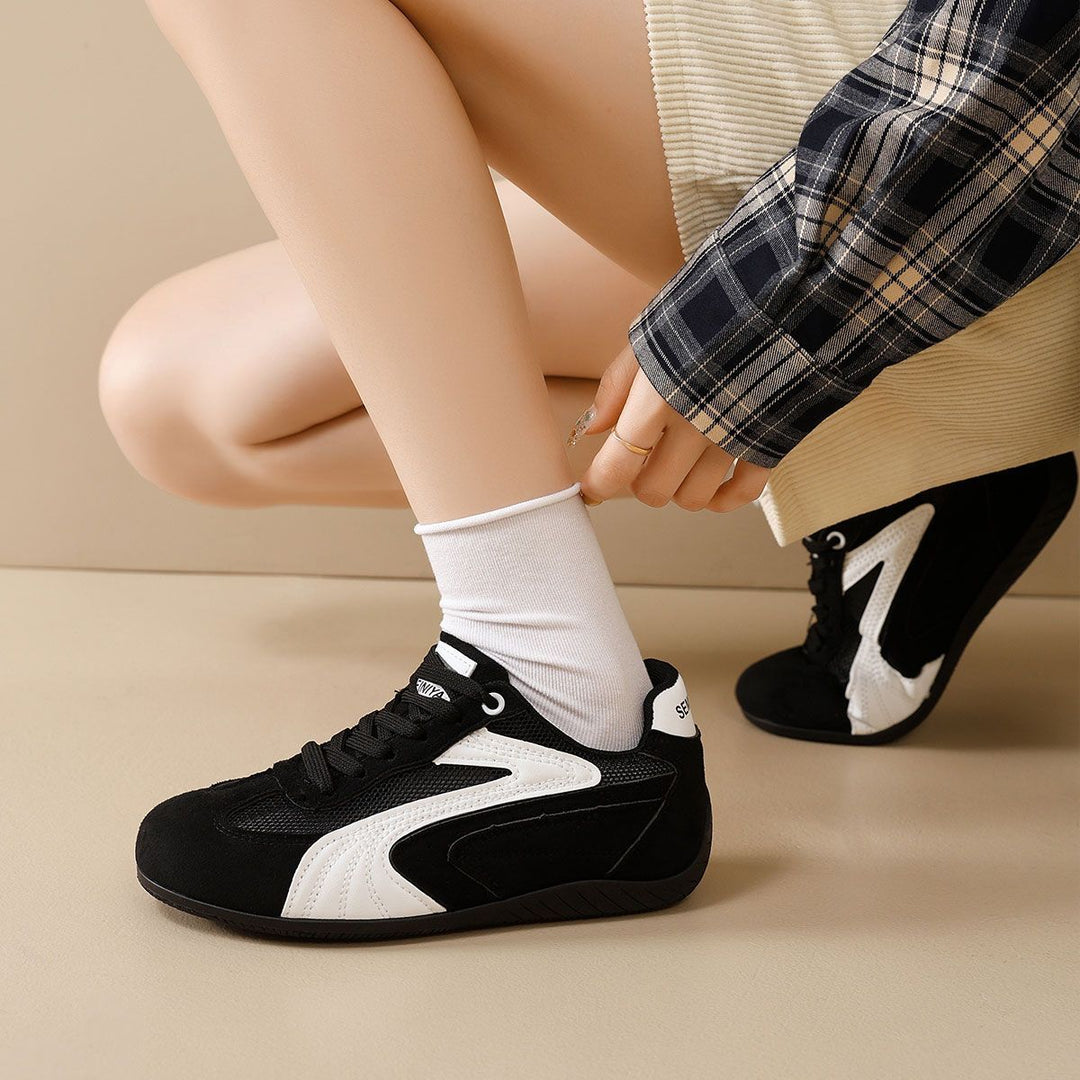 Damen Lauf-Sneaker mit atmungsaktiver Mesh-Oberfläche und griffiger Gummisohle R&B
