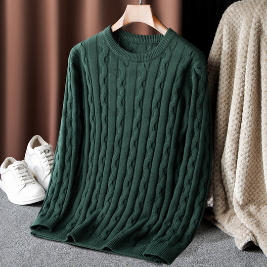 Damen Strickpullover mit strukturiertem Muster R&B