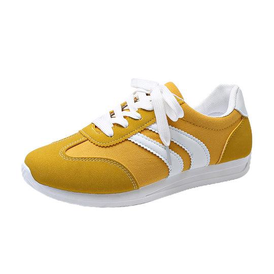 Damen Sportliche Freizeit-Sneaker mit atmungsaktiver Oberflächenstruktur und rutschfester Sohle R&B