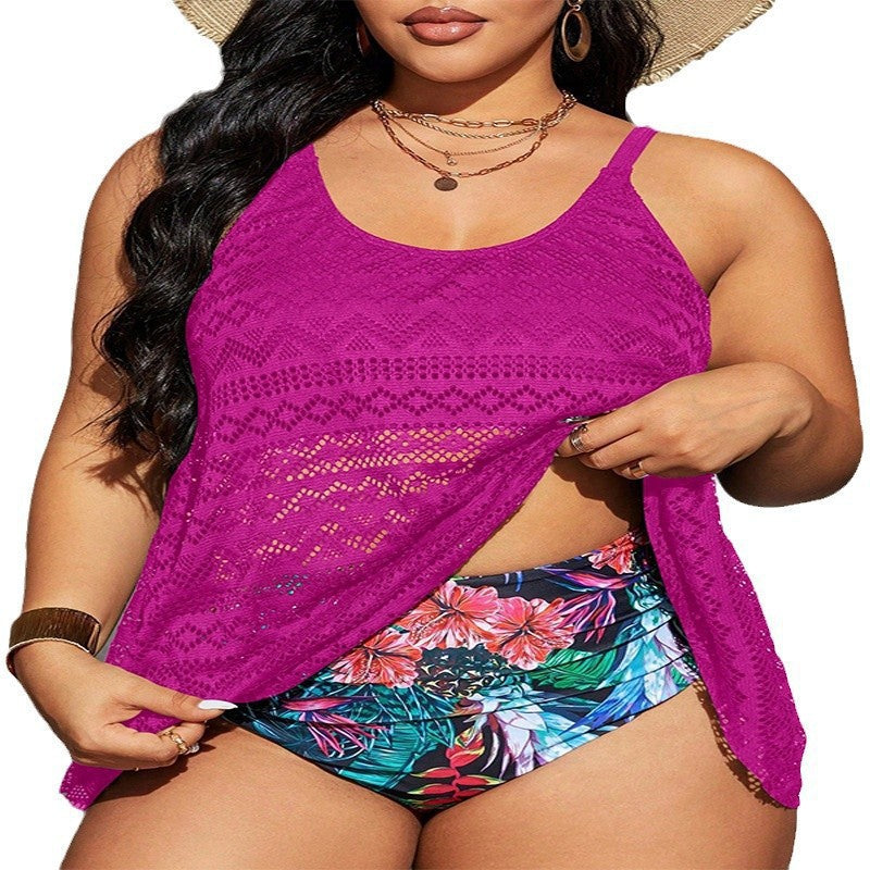 Damen Strandtop mit Häkelmuster