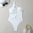 Damen Einteiler Badeanzug mit aufregendem Cut-Out-Design R&B