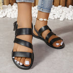Damen Clogsandalen mit komfortablem Riemendesign und atmungsaktiver Sohle R&B