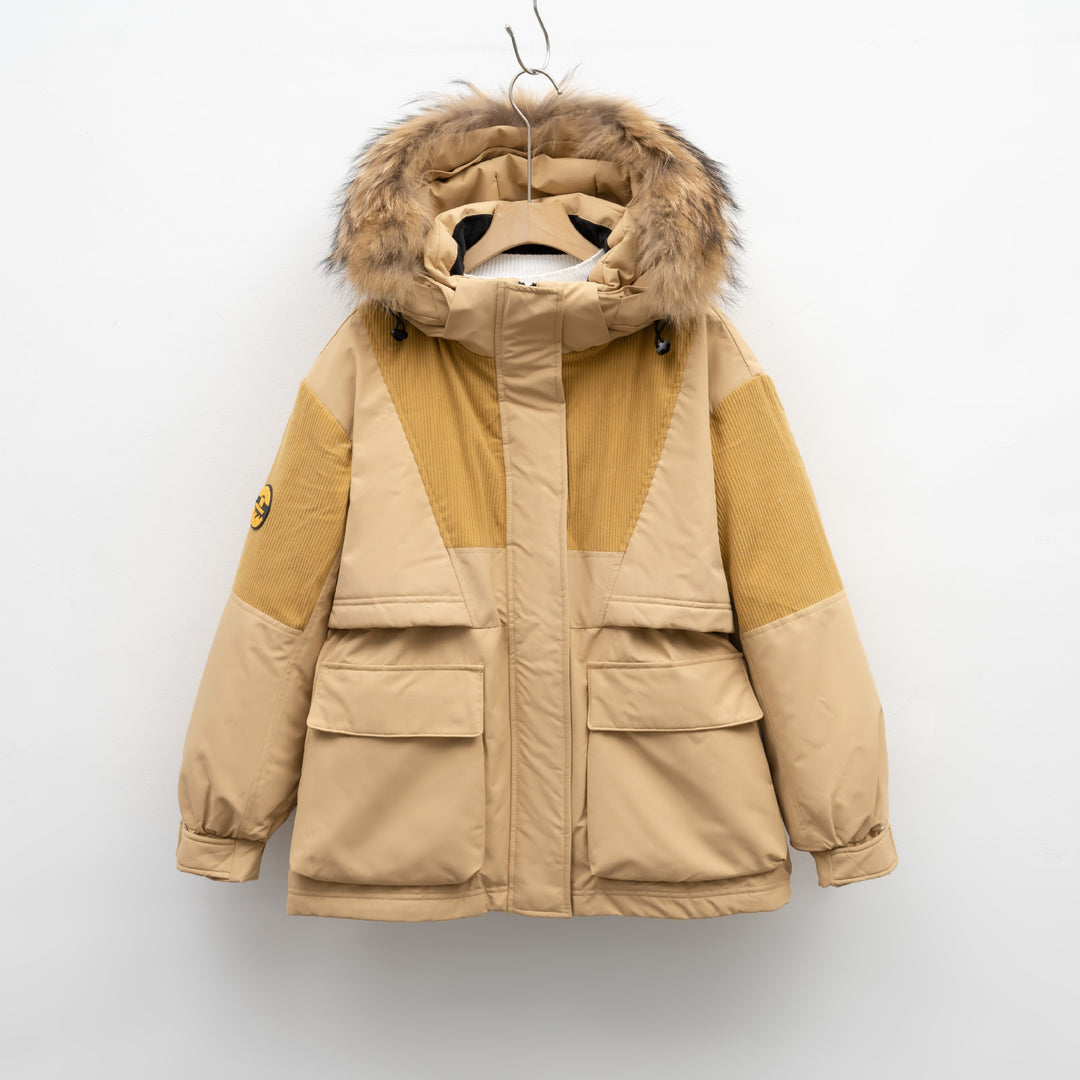 Damen modische Winterjacke R&B