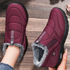 Damen Sneaker mit Warmfutter und elastischem Einschlupf R&B
