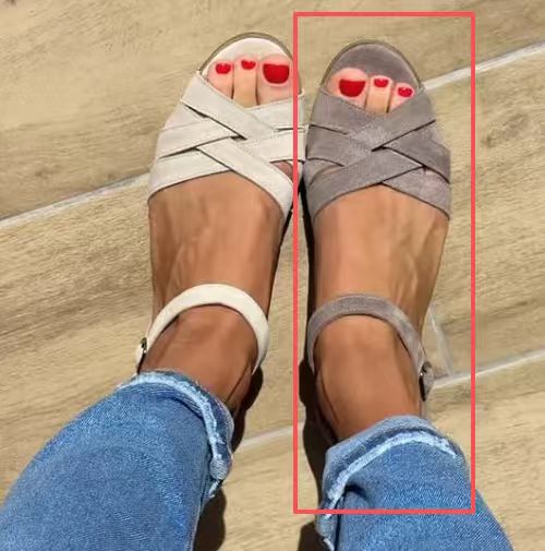 Damen modische Komfort-Sandalen mit verstellbaren Riemen R&B