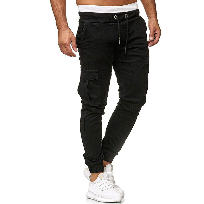 Herren Cargo-Jogginghose mit elastischem Bund und praktischen Seitentaschen R&B