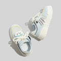 Damen Verspielte Sneakers mit tierischen Applikationen und bequemer Dämpfung