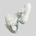 Damen Verspielte Sneakers mit tierischen Applikationen und bequemer Dämpfung