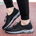Damen Sportliche Schnürsneaker mit atmungsaktiver Struktur R&B