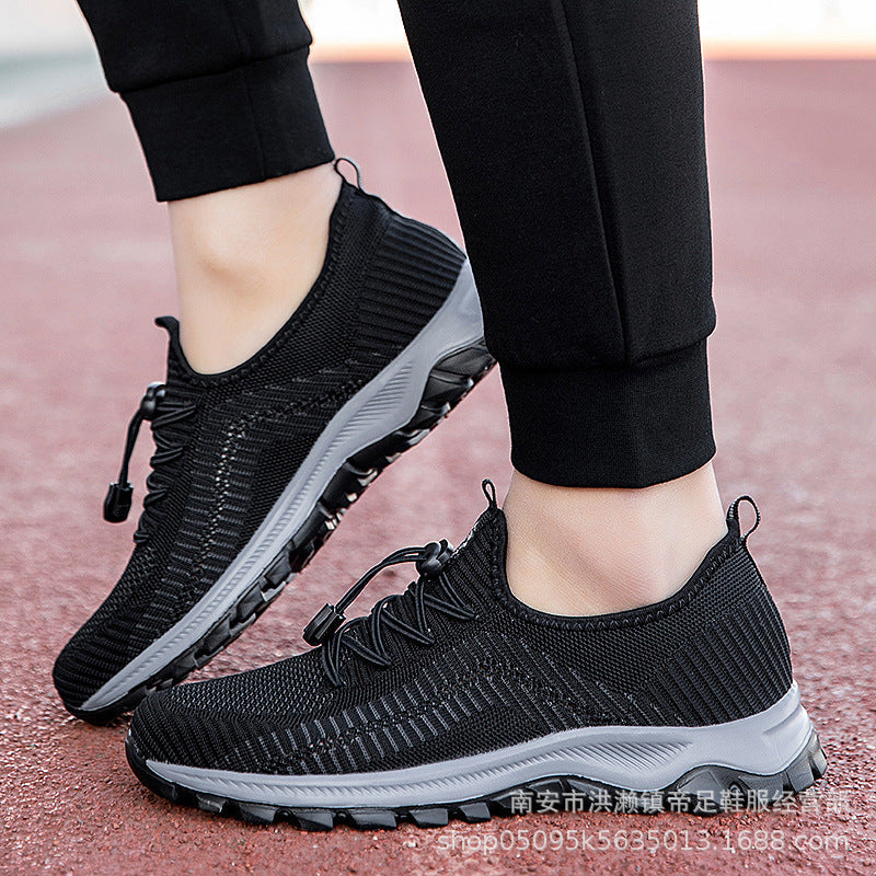 Damen Sportliche Schnürsneaker mit atmungsaktiver Struktur R&B