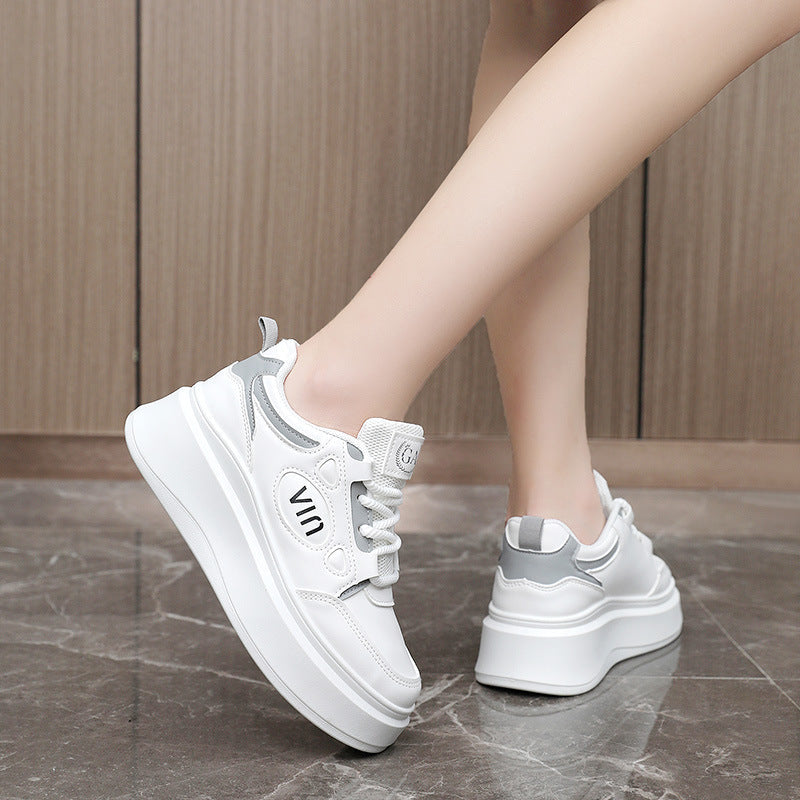 Damen Chunky Sneakers mit ergonomischem Design und atmungsaktiver Laufsohle R&B