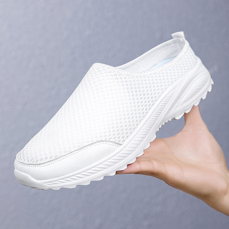 Unisex nan atmungsaktiver Mesh-Mule mit griffiger Flexlaufsohle und gepolstertem Komfortfußbett R&B