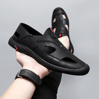 Damen Sportliche Freizeitsandalen mit atmungsaktiver Obermaterialstruktur R&B