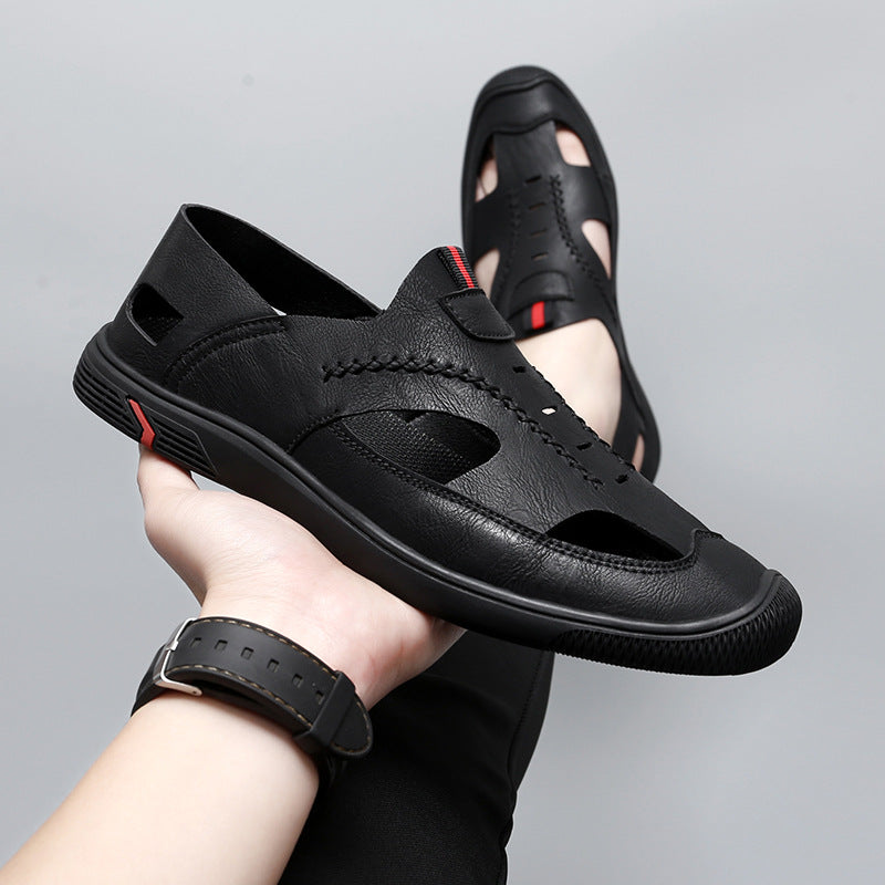 Damen Sportliche Freizeitsandalen mit atmungsaktiver Obermaterialstruktur R&B