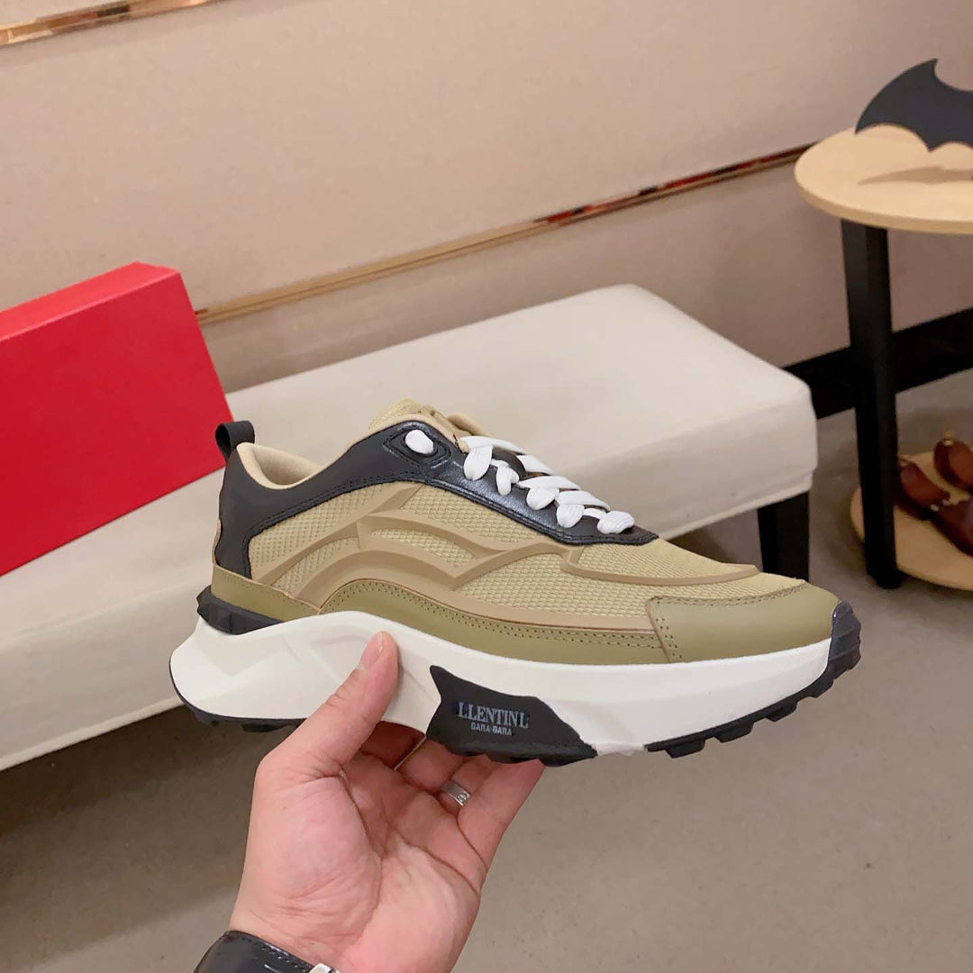 Damen Sportliche Sneakers mit gepolsterter Laufsohle und atmungsaktivem Obermaterial von R&B