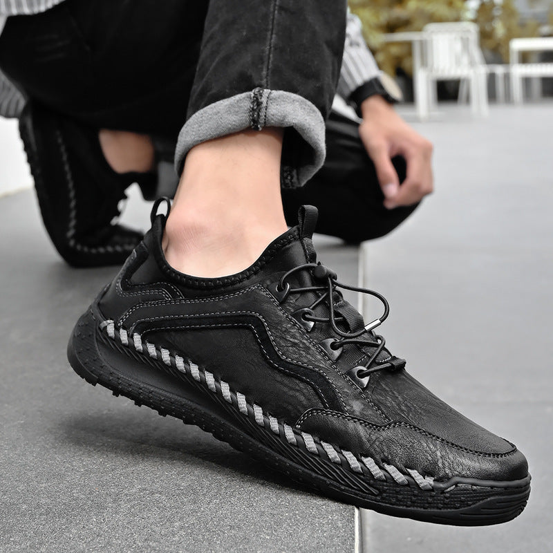 Herren Sportliche und atmungsaktive Freizeitschuhe mit elastischem Schnürsystem R&B
