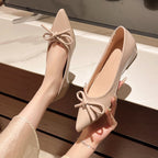 Damen Spitzenballerinas mit dekorativem Schleifenakzent R&B