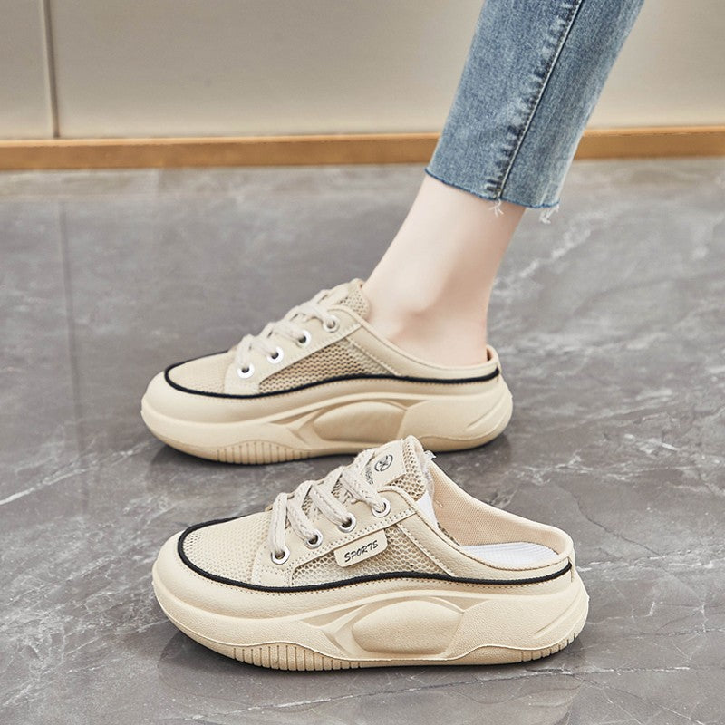 Damen Sportliche Sneakers mit atmungsaktiver Mesh-Oberfläche und komfortablem Dämpfungssystem