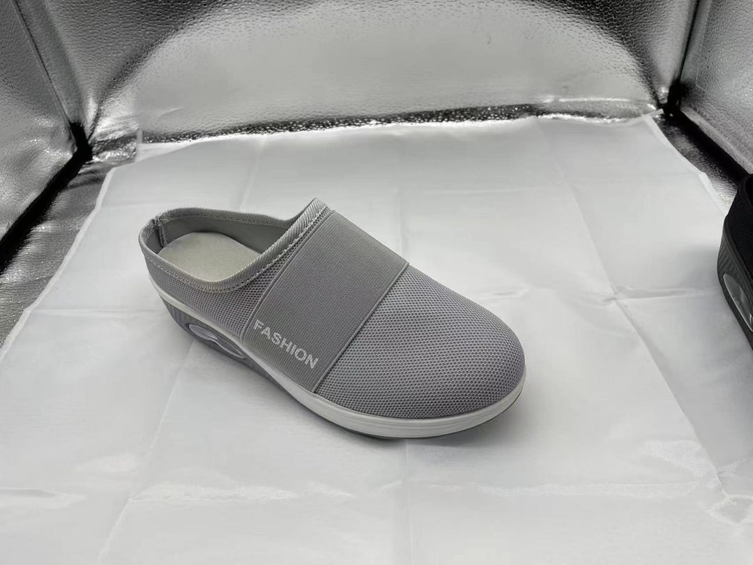 Damen Komfortable Luftpolster Clogs mit atmungsaktivem Obermaterial R&B