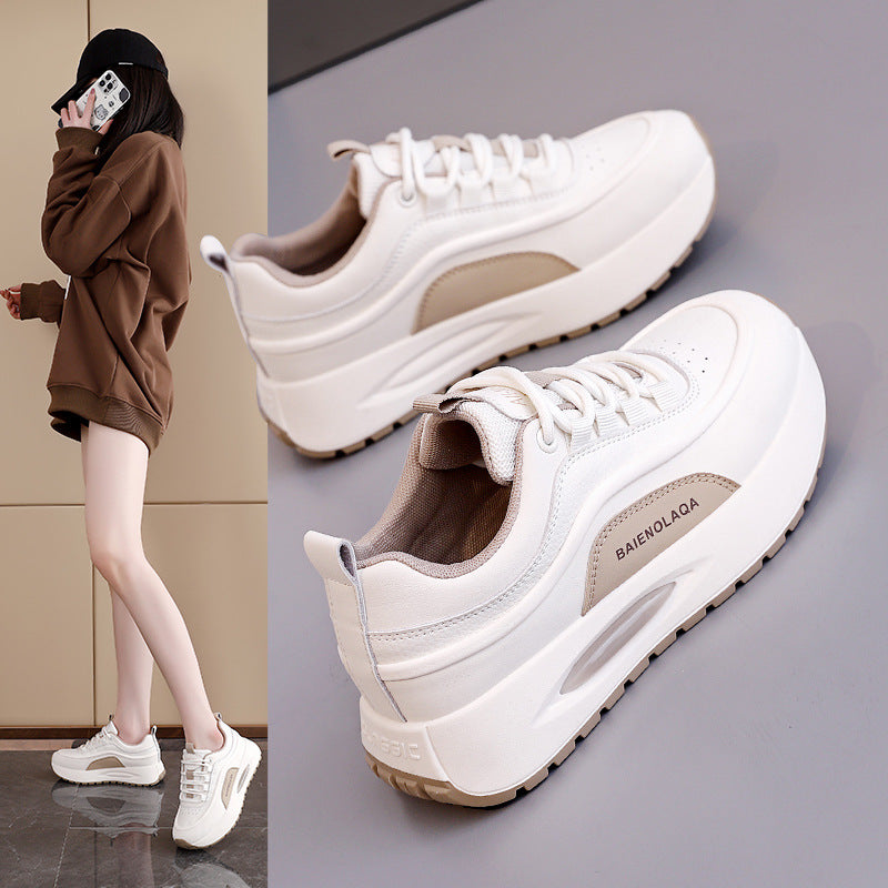 Damen Sportliche Sneakers mit dämpfender Plattform und atmungsaktivem Obermaterial R&B