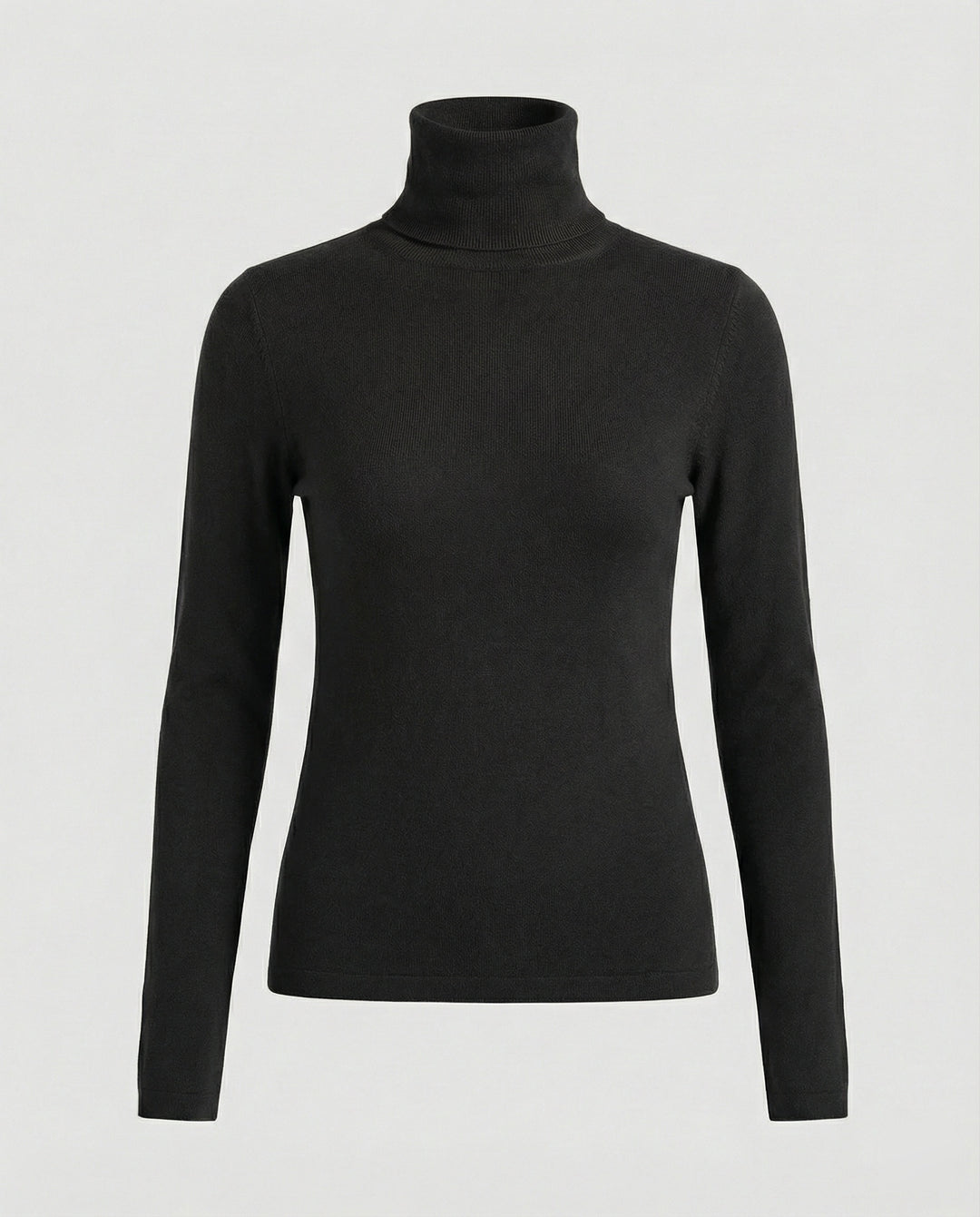 Damen Rollkragen Wollpullover für Herbst und Winter Mode