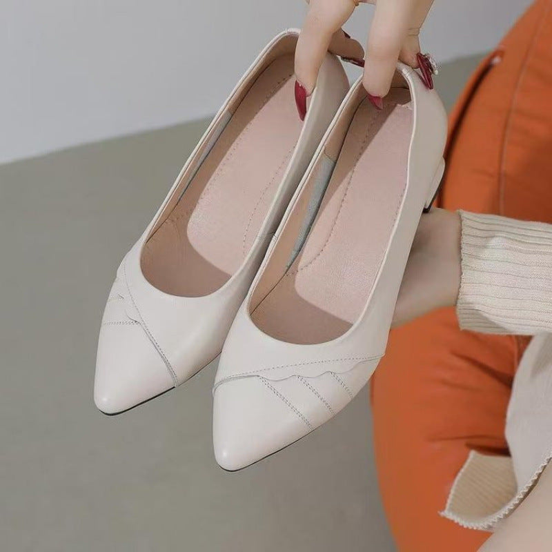 Damen Elegante Pumps mit modischem Blockabsatz und detailverliR&Btem Obermaterial R&B